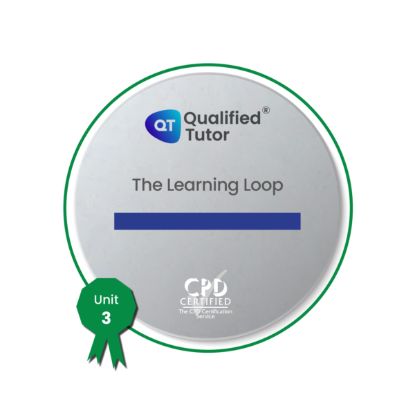 Accredited Tutor Training Unit 3 - The Learning Loop - Qualified Tutor Training for Tutor Agencies