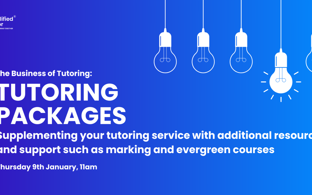 QT Conversations, The Business of Tutoring: Selling Tutoring in Packages